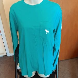 NWOT Pink Victoria's Secret Long Sleeve Shirt